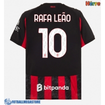 Fotballdrakt Herre AC Milan Rafael Leao #10 Hjemmedrakt 2025-26 Kortermet